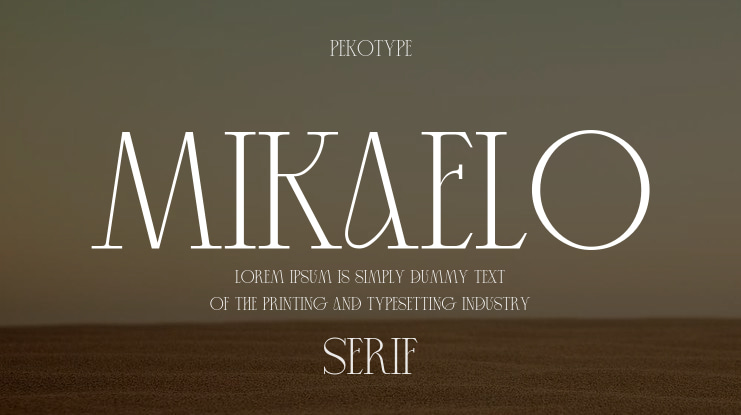 Mikaelo Font