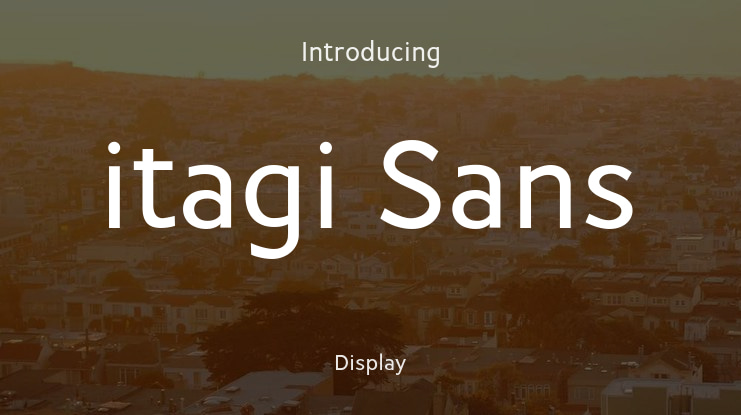 itagi Sans Font Family