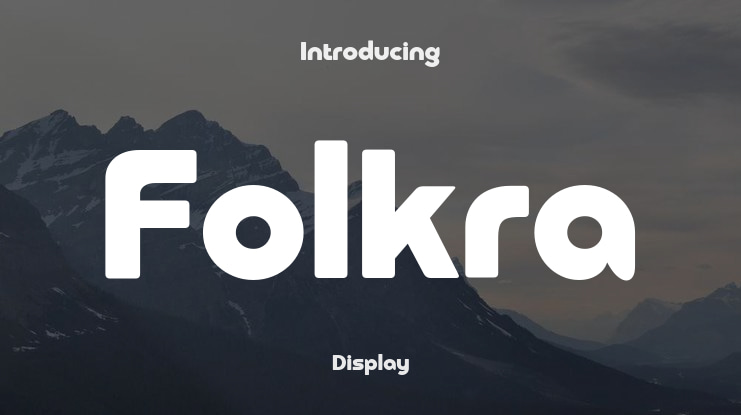 Folkra Font