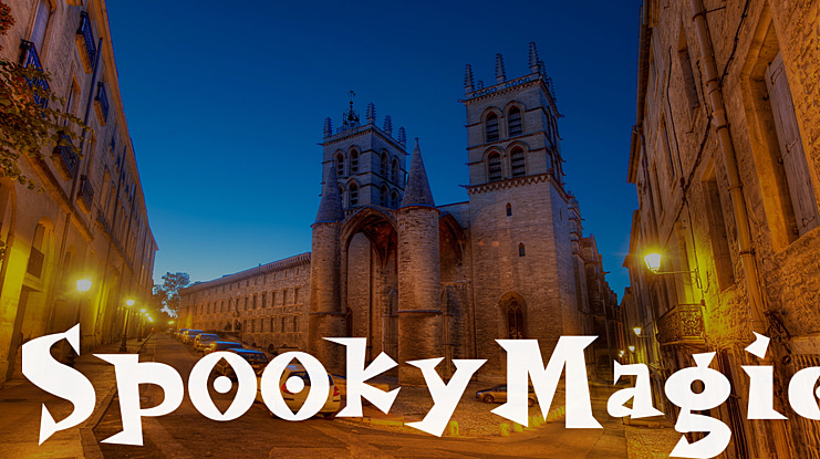 Spooky Magic Font