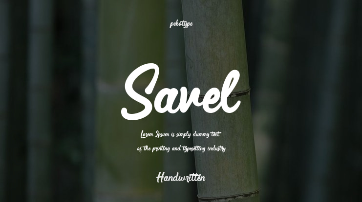 Savel Font