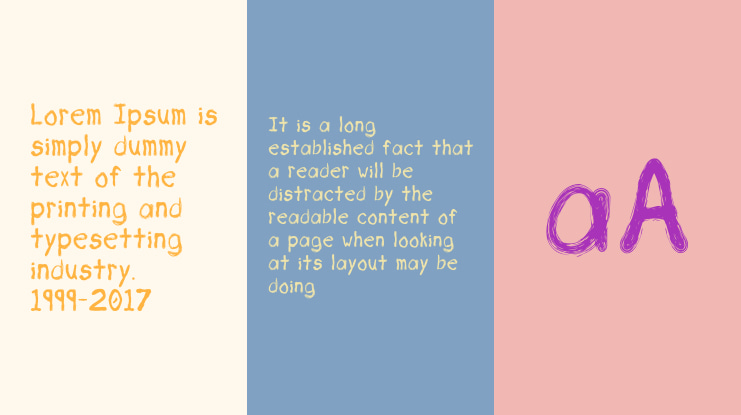 HazesRaggedFont Font