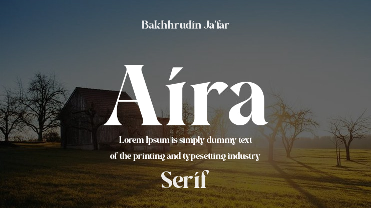 Aira Font