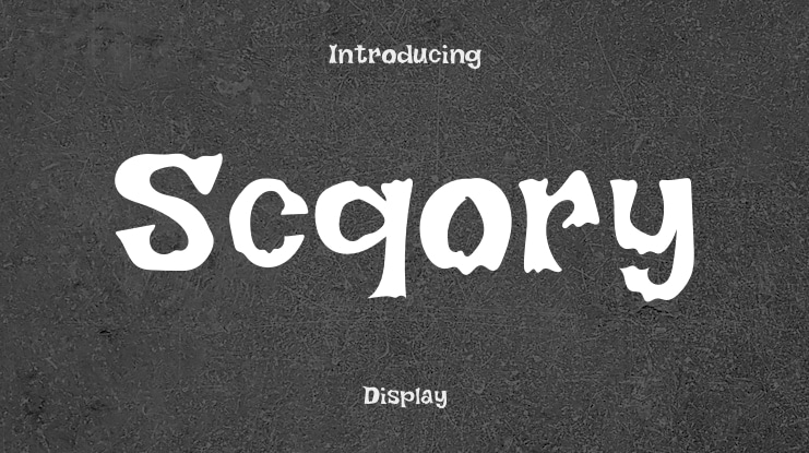 Scqory Font