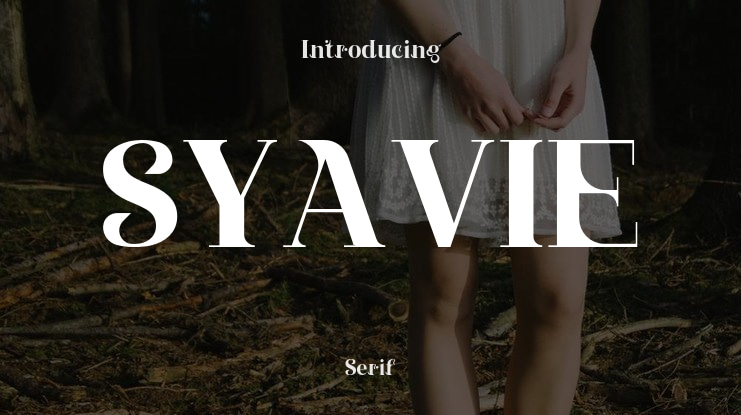SYAVIE Font