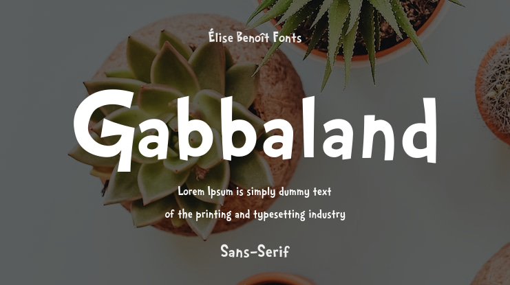 Gabbaland Font