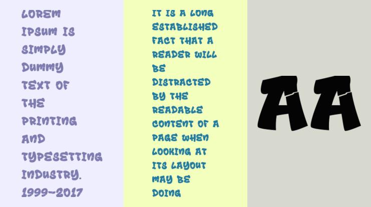 Drop Shade Font Family