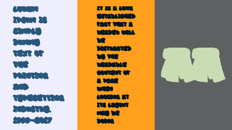 Drop Shade Extrude Font Family