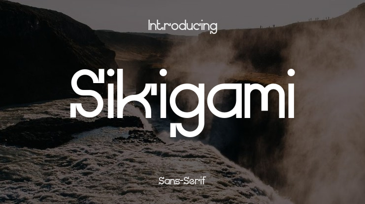Sikigami Font Family