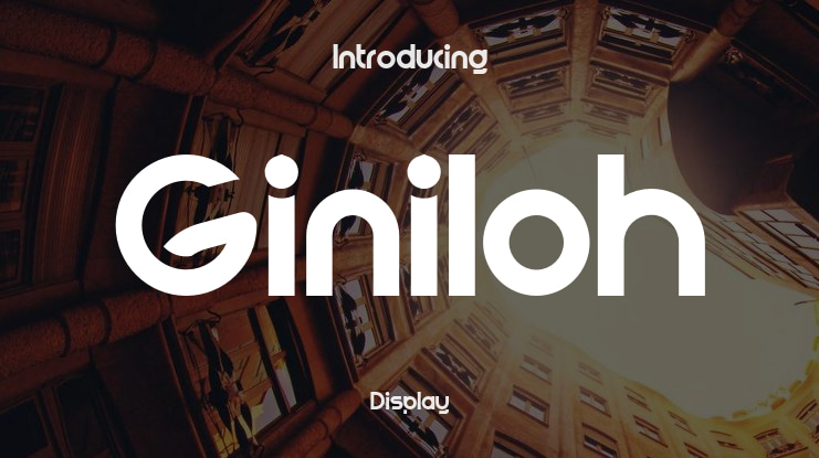 Giniloh Font