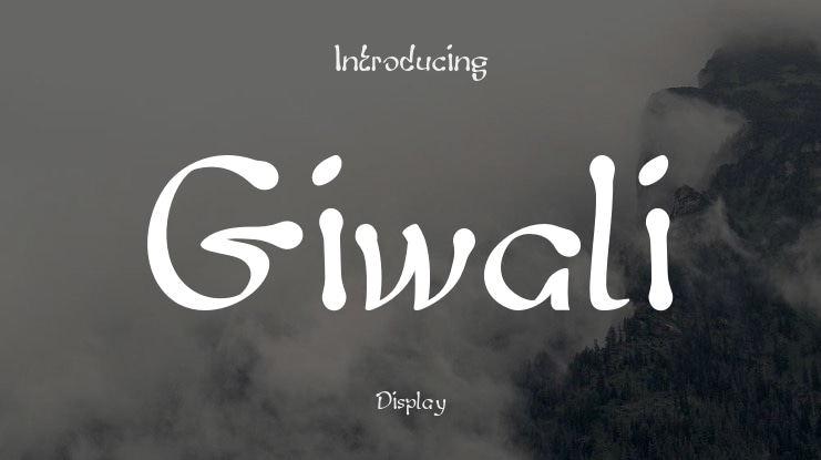 Giwali Font