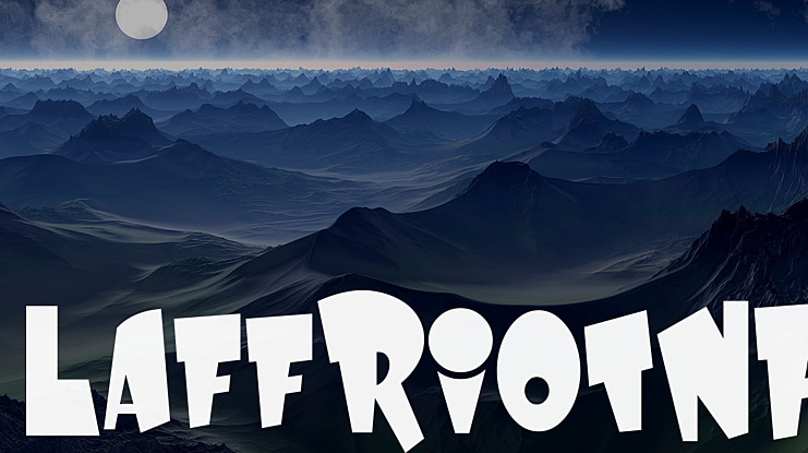 Laff Riot NF Font