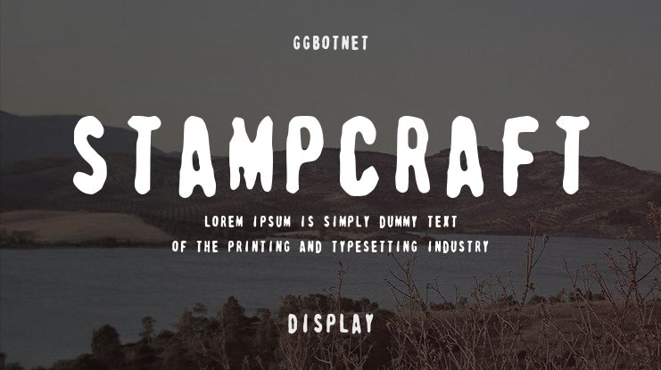 Stampcraft Font Family