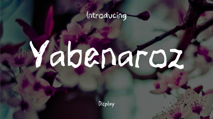 Yabenaroz Font