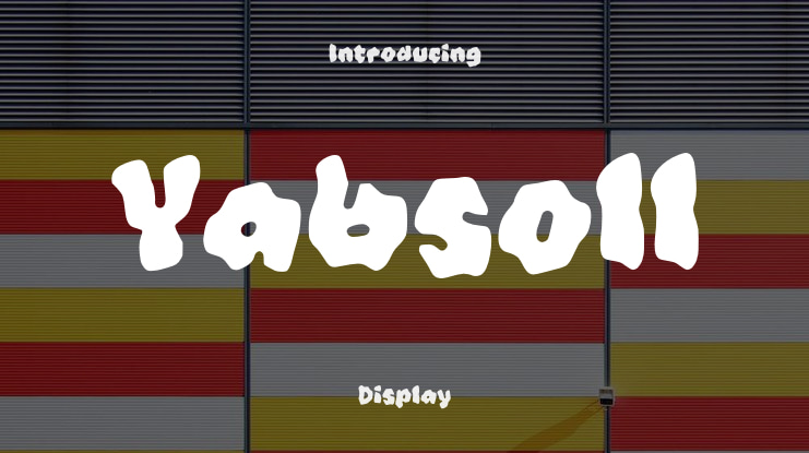 Yabsoll Font