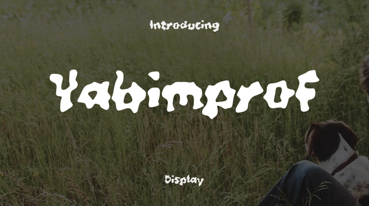 Yabimprof Font