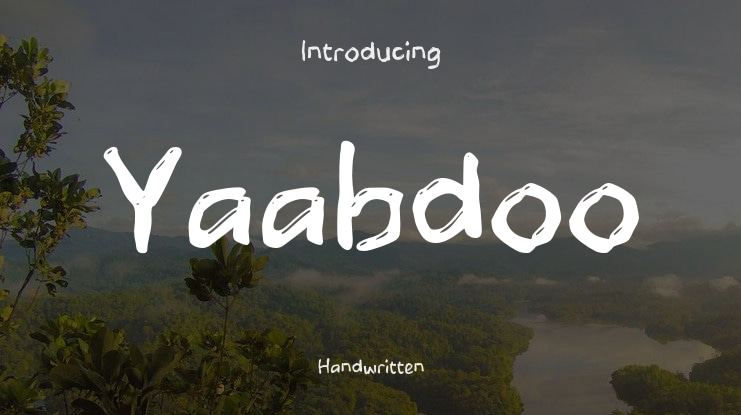 Yaabdoo Font