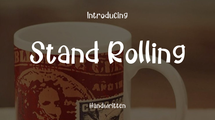 Stand Rolling Font Family