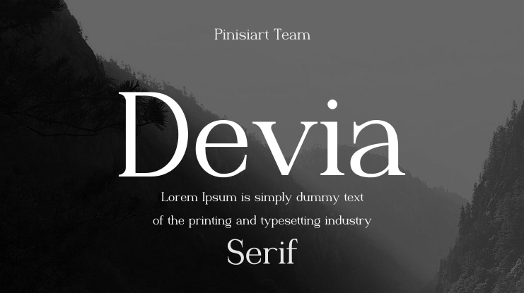 Devia Font