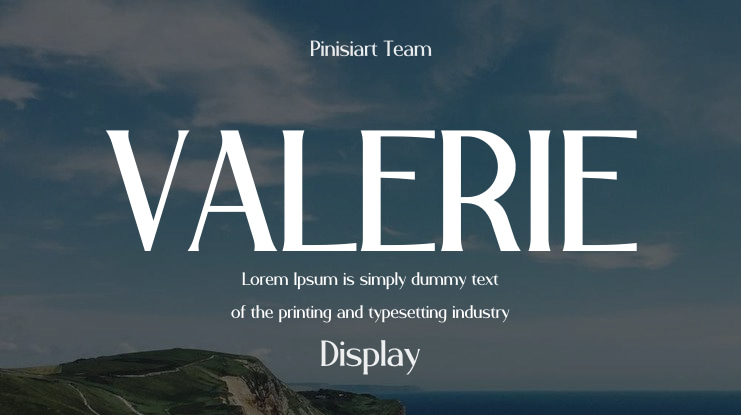 VALERIE Font