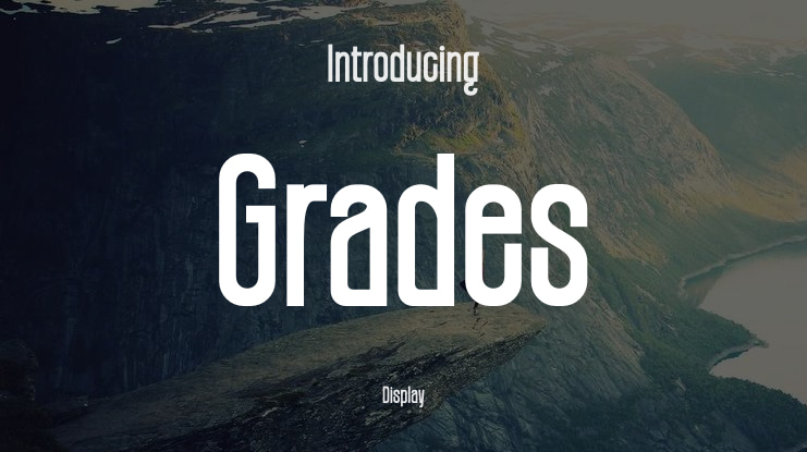 Grades Font