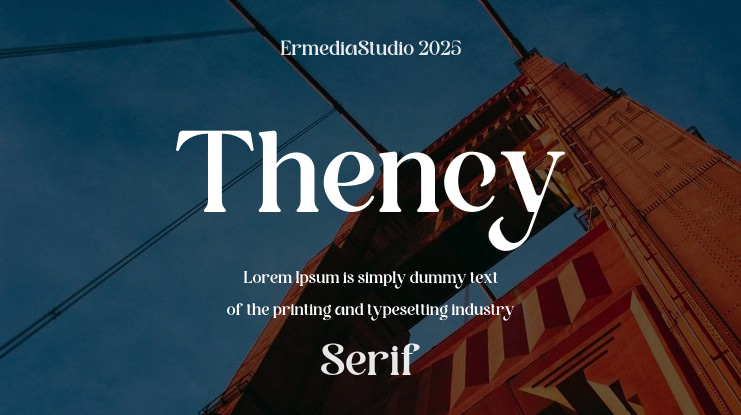 Thency Font