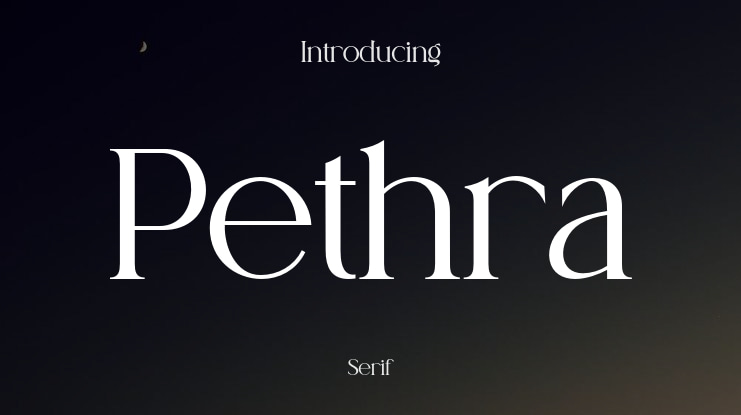 Pethra Font