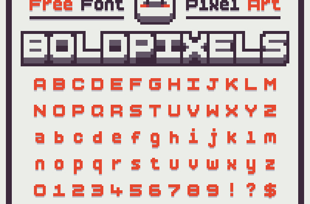 BoldPixels Font Family