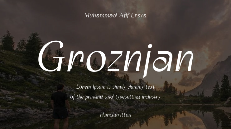 Groznjan Font Family