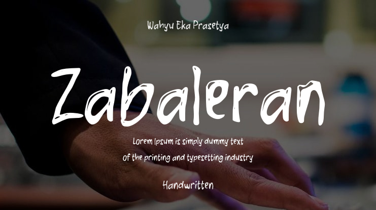 Zabaleran Font