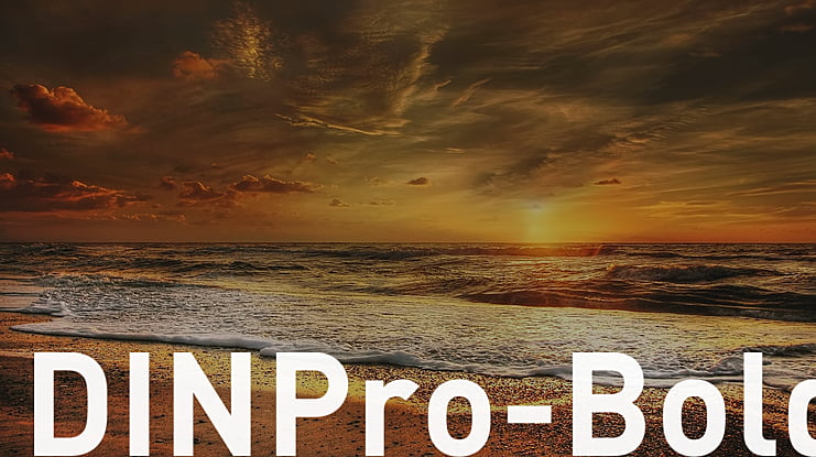 DINPro-Bold Font