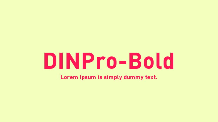 estera recurso renovable Botánica DINPro-Bold Font : Download Free for Desktop & Webfont