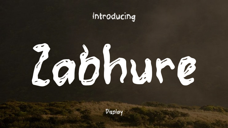 Zabhure Font