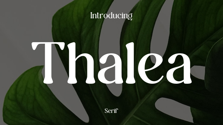 Thalea Font