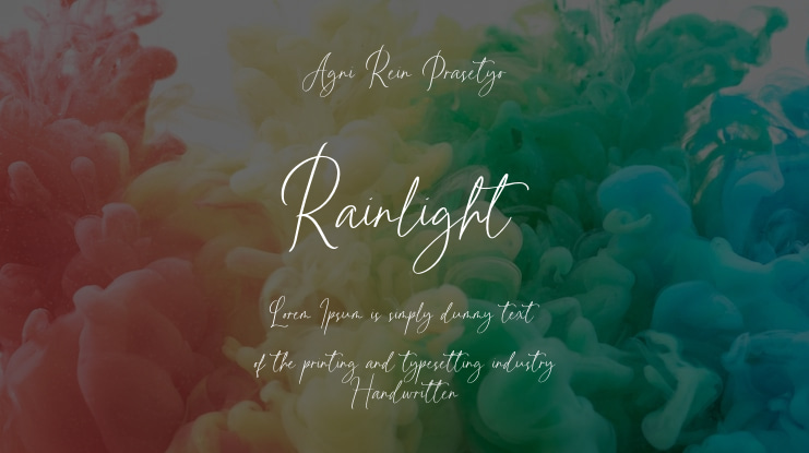 Rainlight Font