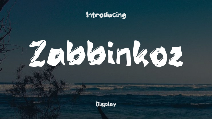 Zabbinkoz Font