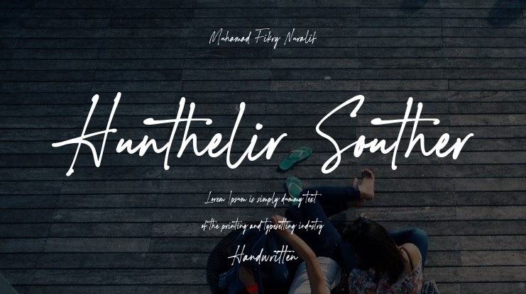 Hunthelir Souther Font