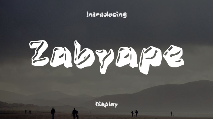 Zabyape Font