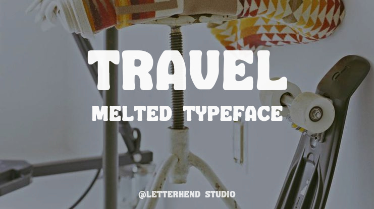 Travel Melted Font Family
