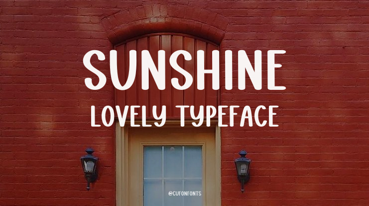 Sunshine Lovely Font