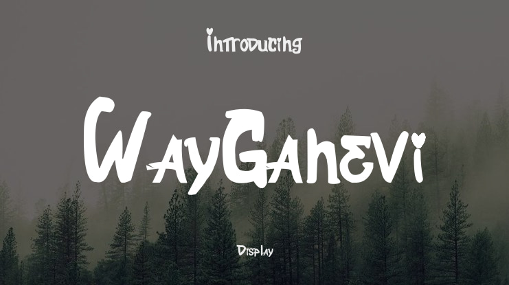 WayGanevi Font