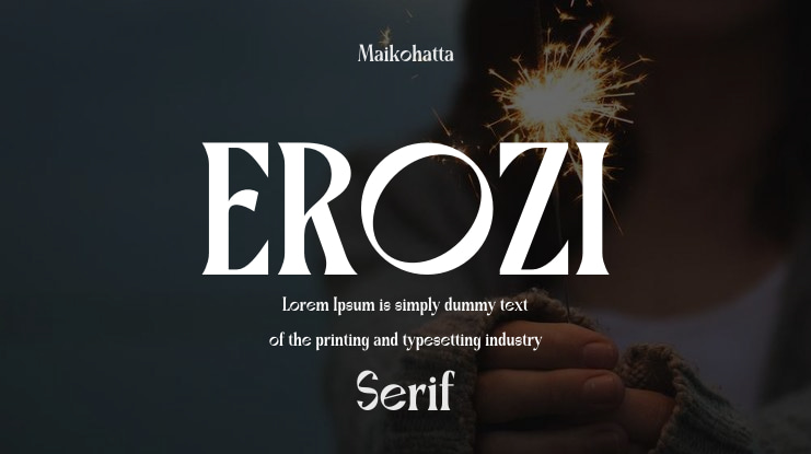 EROZI Font