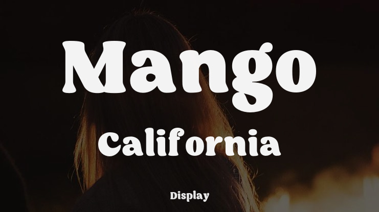 Mango California Font