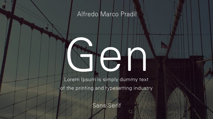 Gen Font
