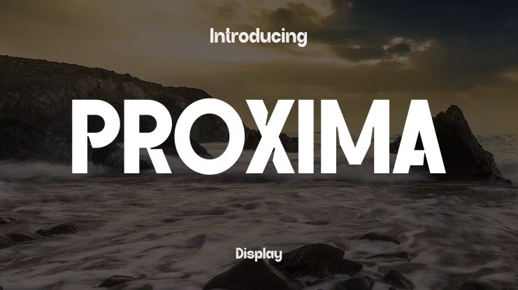 PROXIMA Font