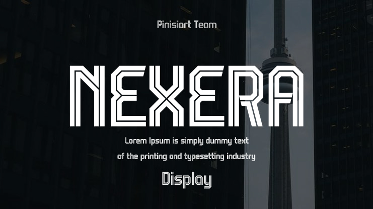 NEXERA Font
