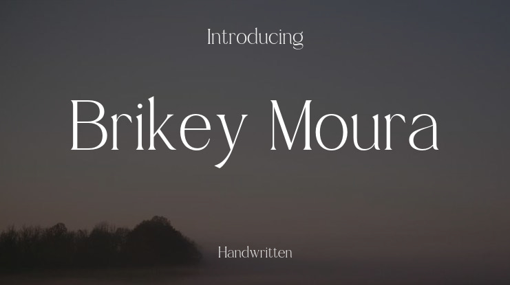 Brikey Moura Font Family