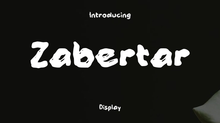 Zabertar Font