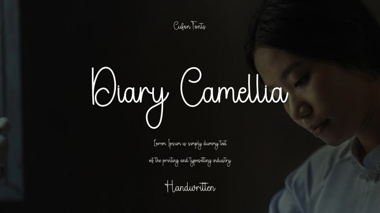 Diary Camellia Font