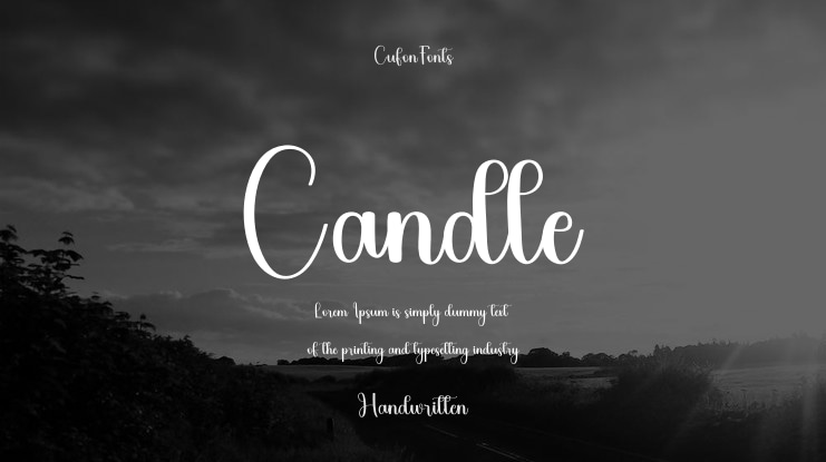 Candle Font